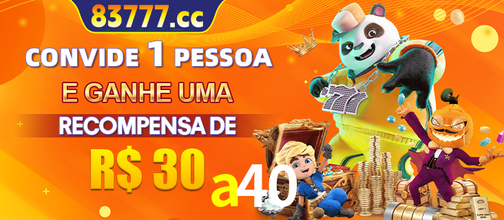 Banner institucional da a40 sobre parceria de marcas e criação de uma marca de excelência, apresentando os mascotes de jogos populares como o Fortune Tiger.