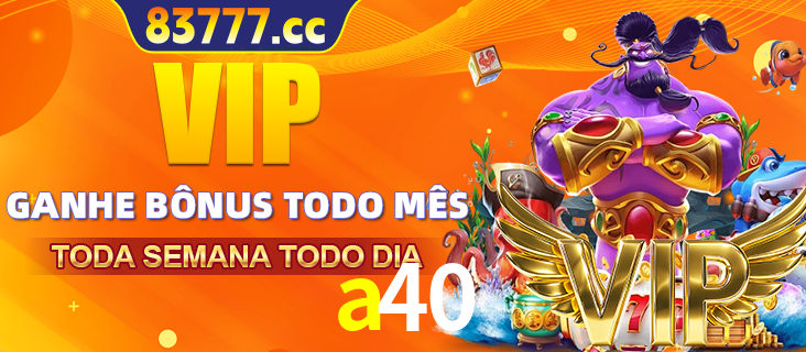 Banner promocional do a40 oferecendo 100% de recompensas adicionais contínuas para quem fizer o login diário (Daily sign-in), com um mascote de coelho.