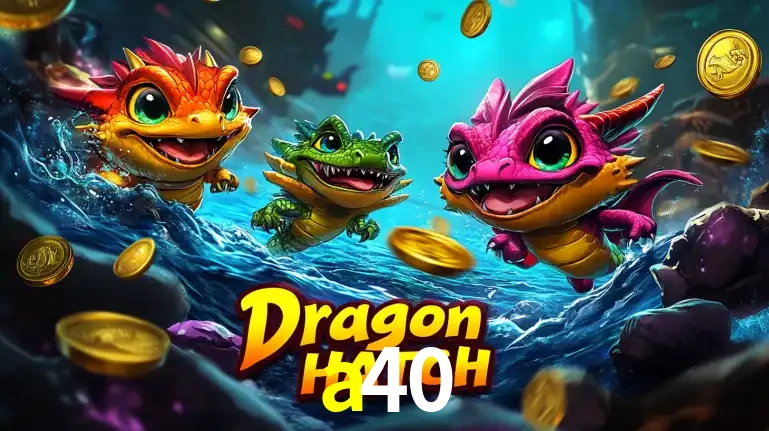 Arte promocional do jogo Dragon Hatch com três adoráveis dragões bebês nadando entre moedas de ouro, um dos slots mais divertidos para jogar no cassino a40.